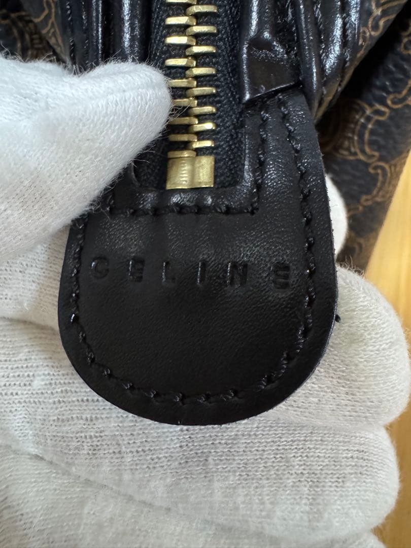 セリーヌ CELINE オールドセリーヌ ポーチ マカダム柄 小物入れ