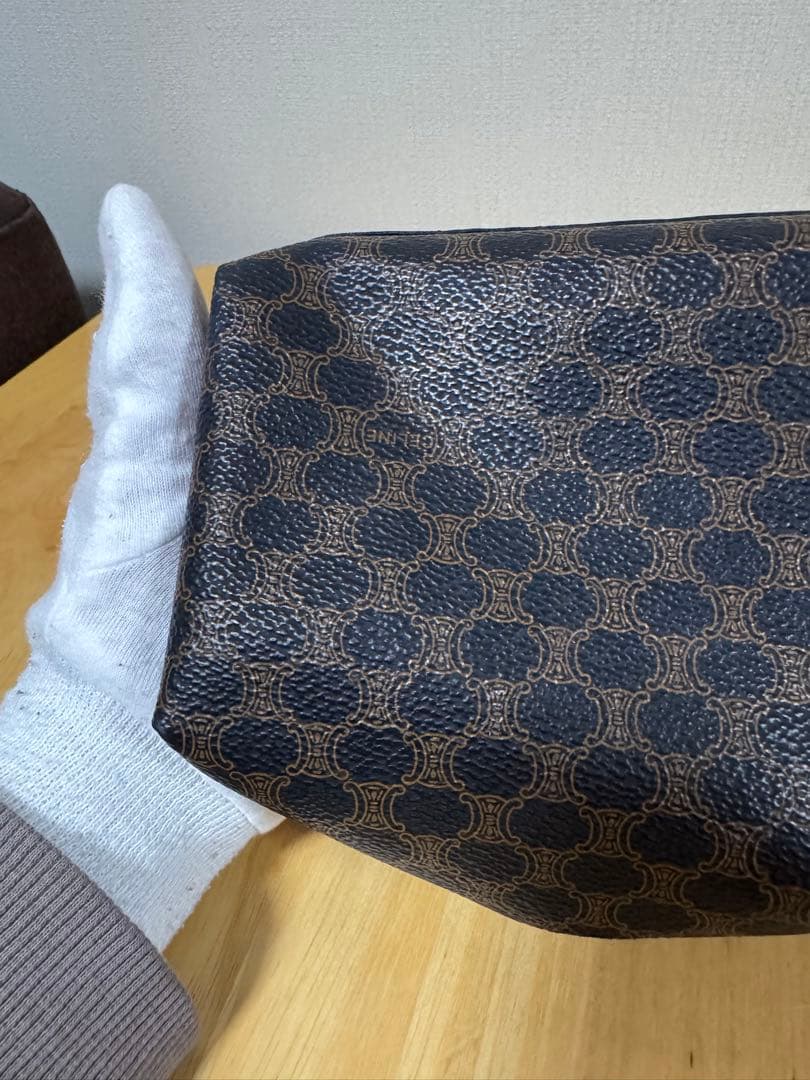 セリーヌ CELINE オールドセリーヌ ポーチ マカダム柄 小物入れ