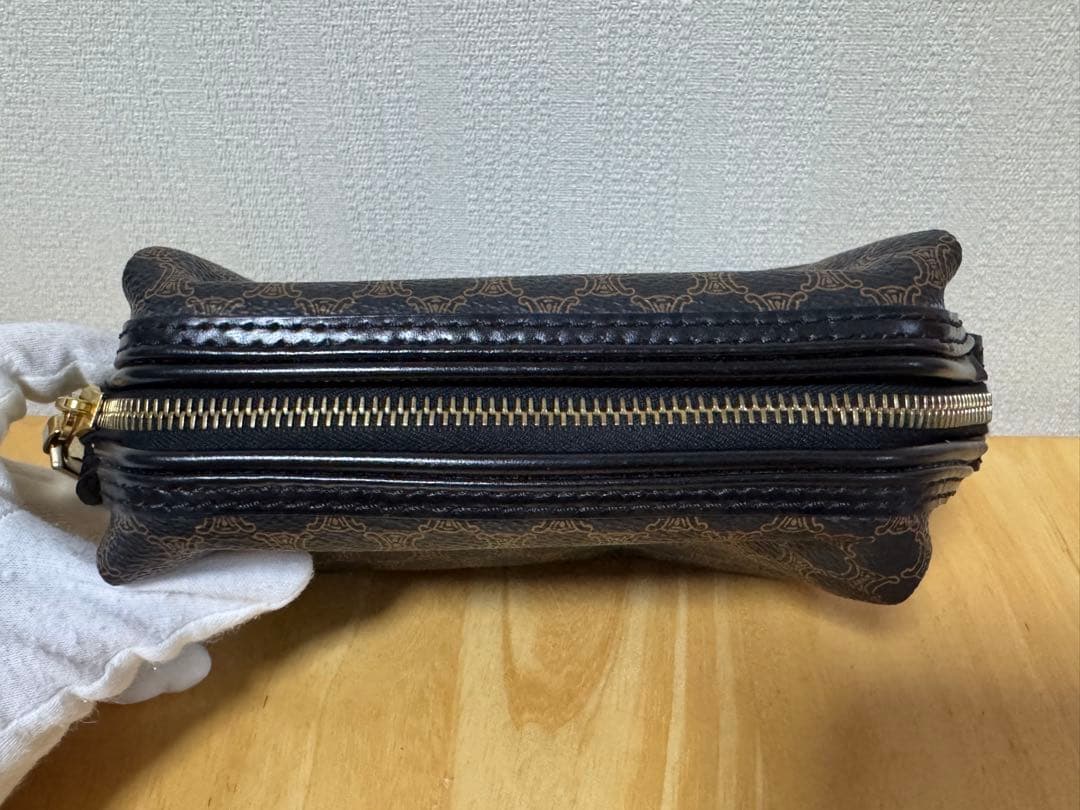 セリーヌ CELINE オールドセリーヌ ポーチ マカダム柄 小物入れ