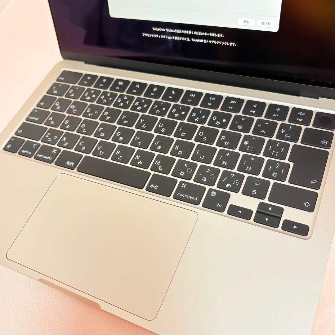 【美品】MacBook Air M3 2023スターライト