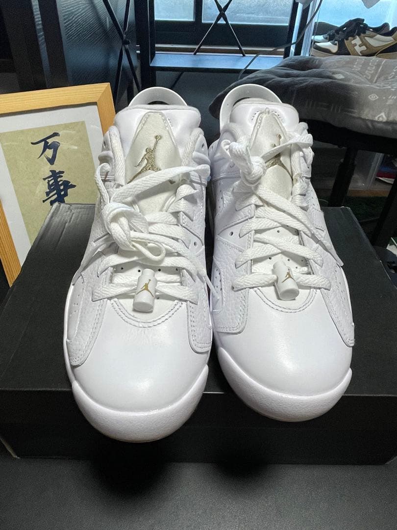 ナイキ エアジョーダン6 ロー ゴルフ \"ホワイト/カーキ\"