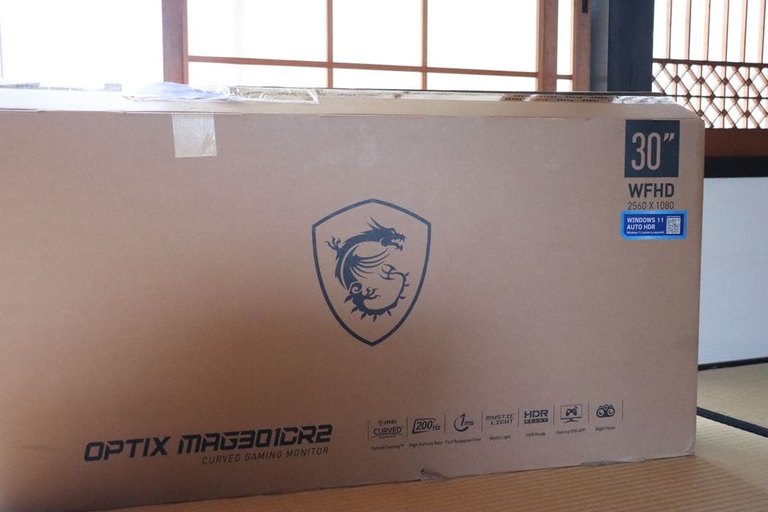 MSI OPTIX mag301cr2 ウルトラワイドモニター