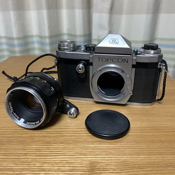 【稀少】東京光学トプコン R TOPCON R レンズ付き 中古品 レトロカメラ