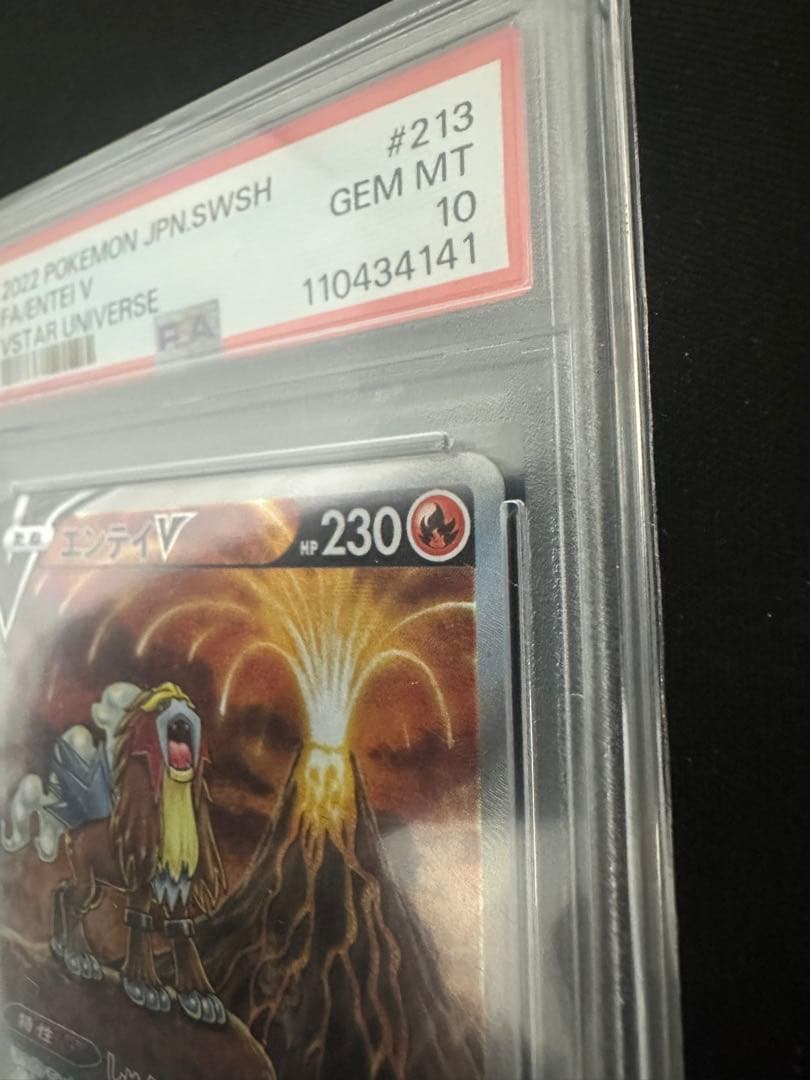 PSA10 エンテイV SAR S12a VSTARユニバース ポケモンカード