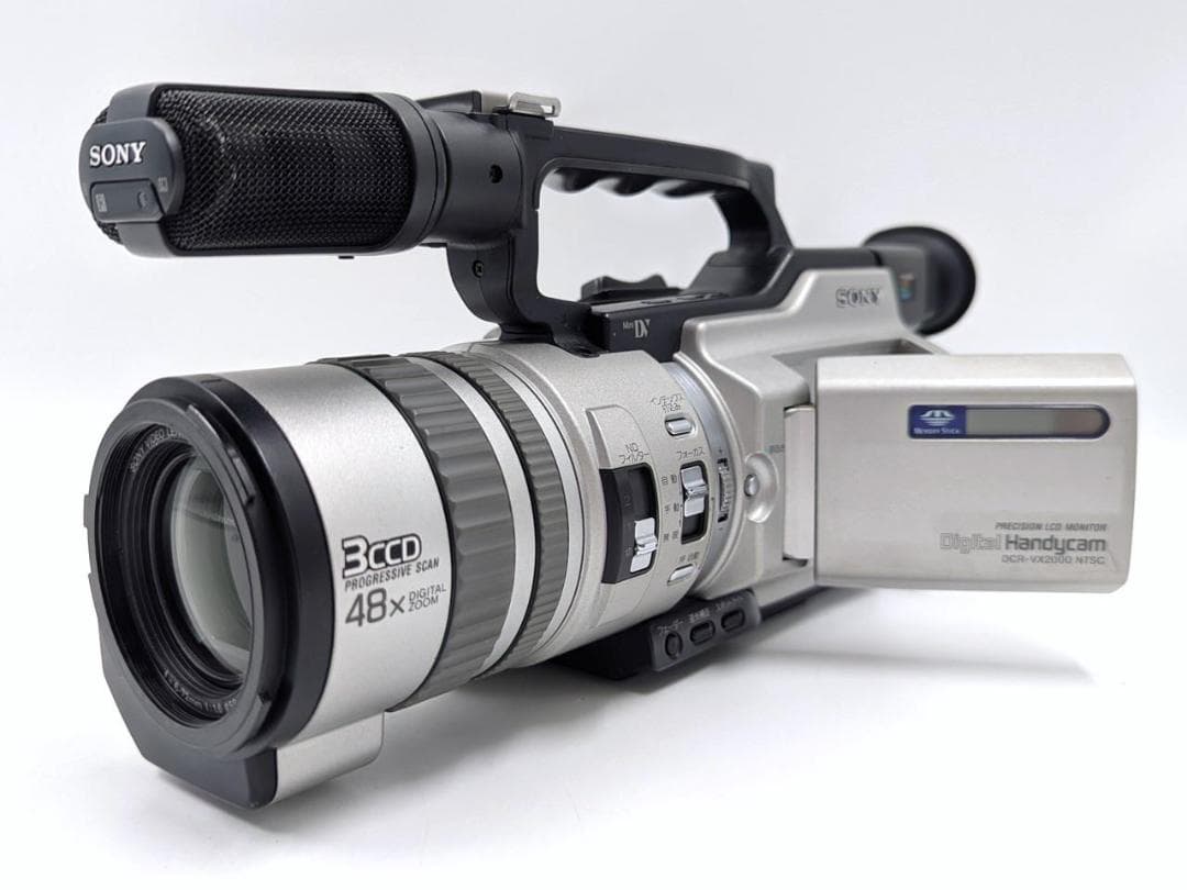 プロ向けモデル！ SONY ビデオカメラ DCR-VX2000 1
