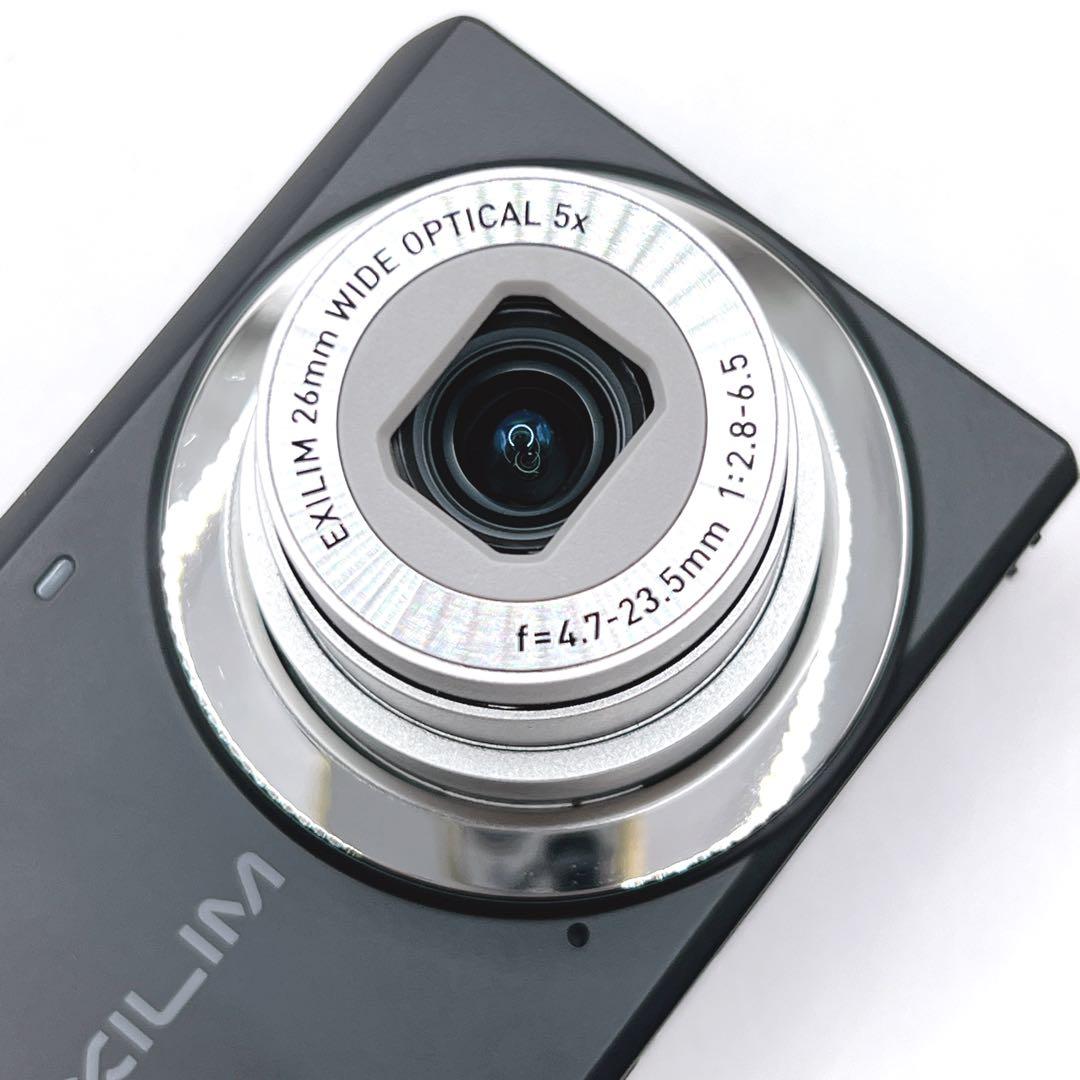 【極美品】 CASIO EXILIM EX-ZS5 コンパクトデジタルカメラ 黒