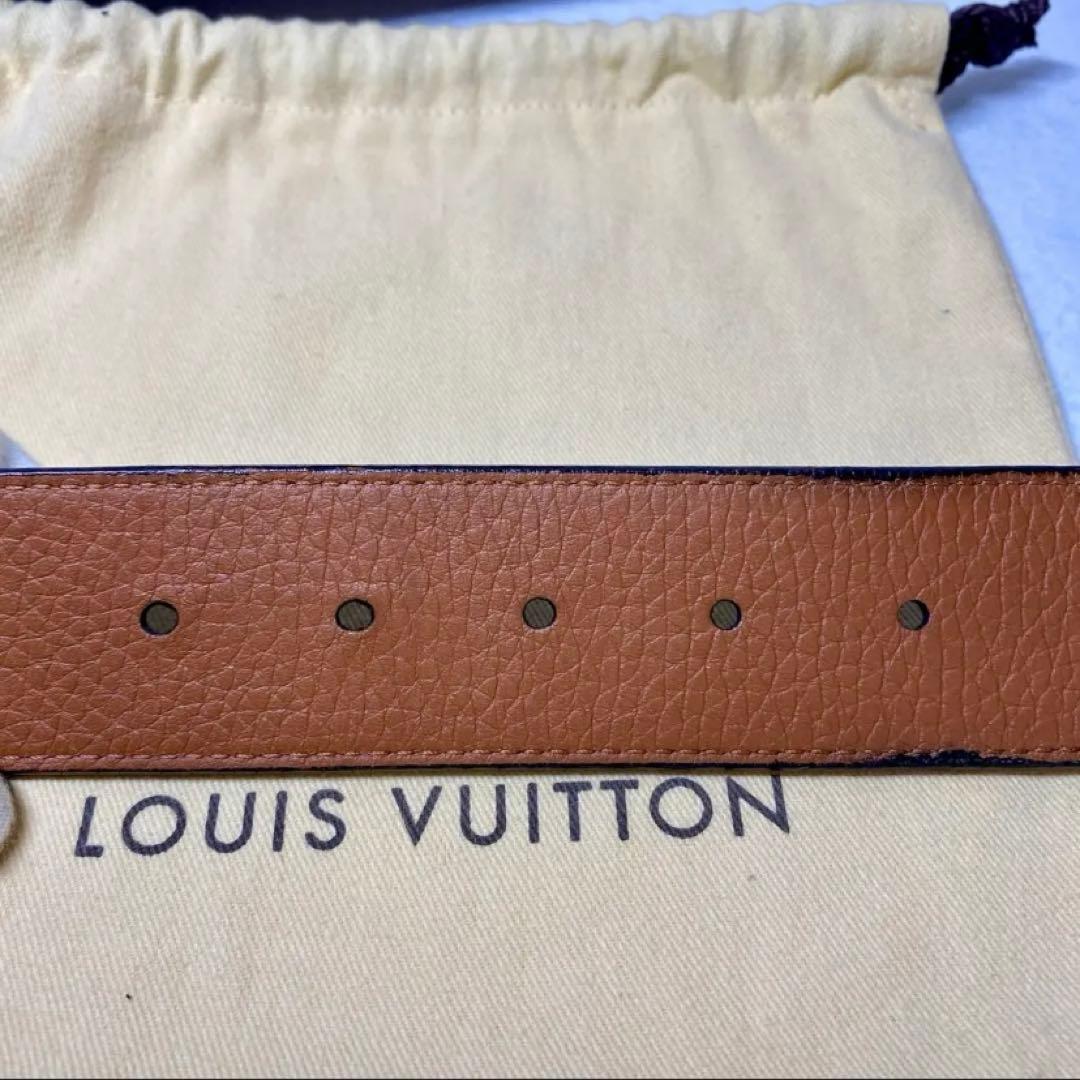 極美品 希少 男女兼用 ルイヴィトン ベルト LOUIS VUITTON