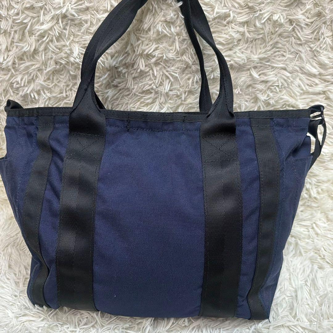 ブリーフィング BRIEFING トートバッグ 2way ショルダーバッグ 紺色
