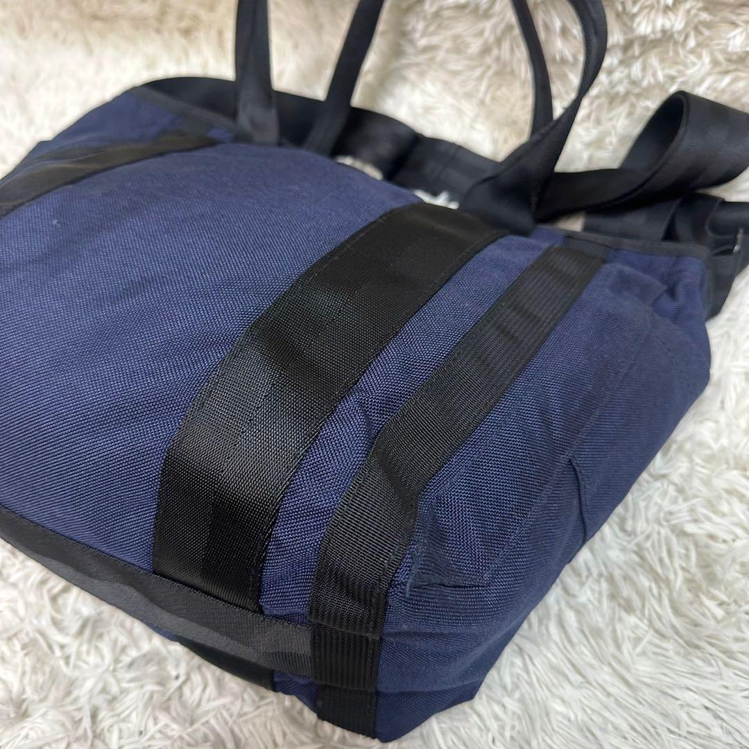 ブリーフィング BRIEFING トートバッグ 2way ショルダーバッグ 紺色