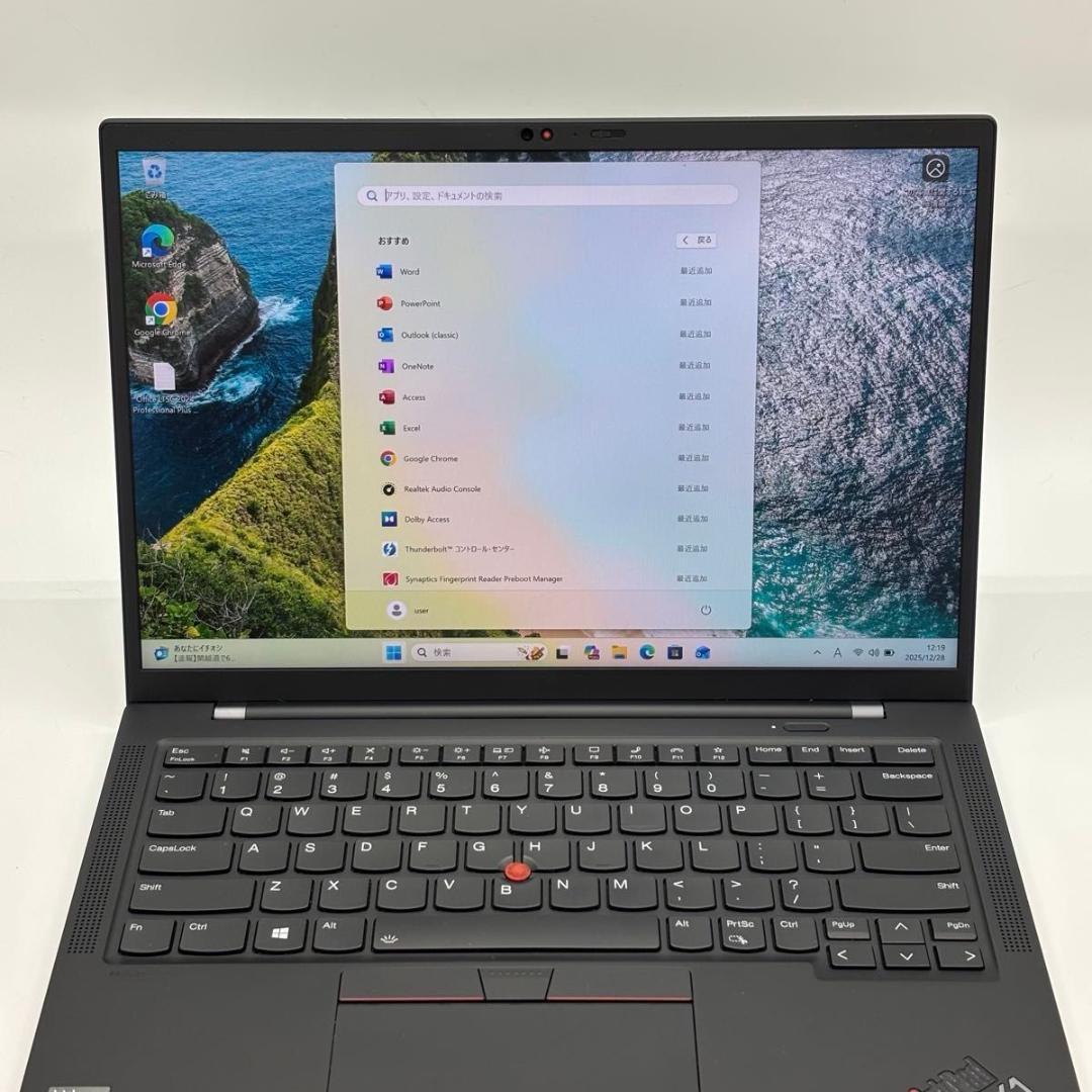 Windowsノート本体 ThinkPad X1 Carbon i7 1185G7 16G/512G 2