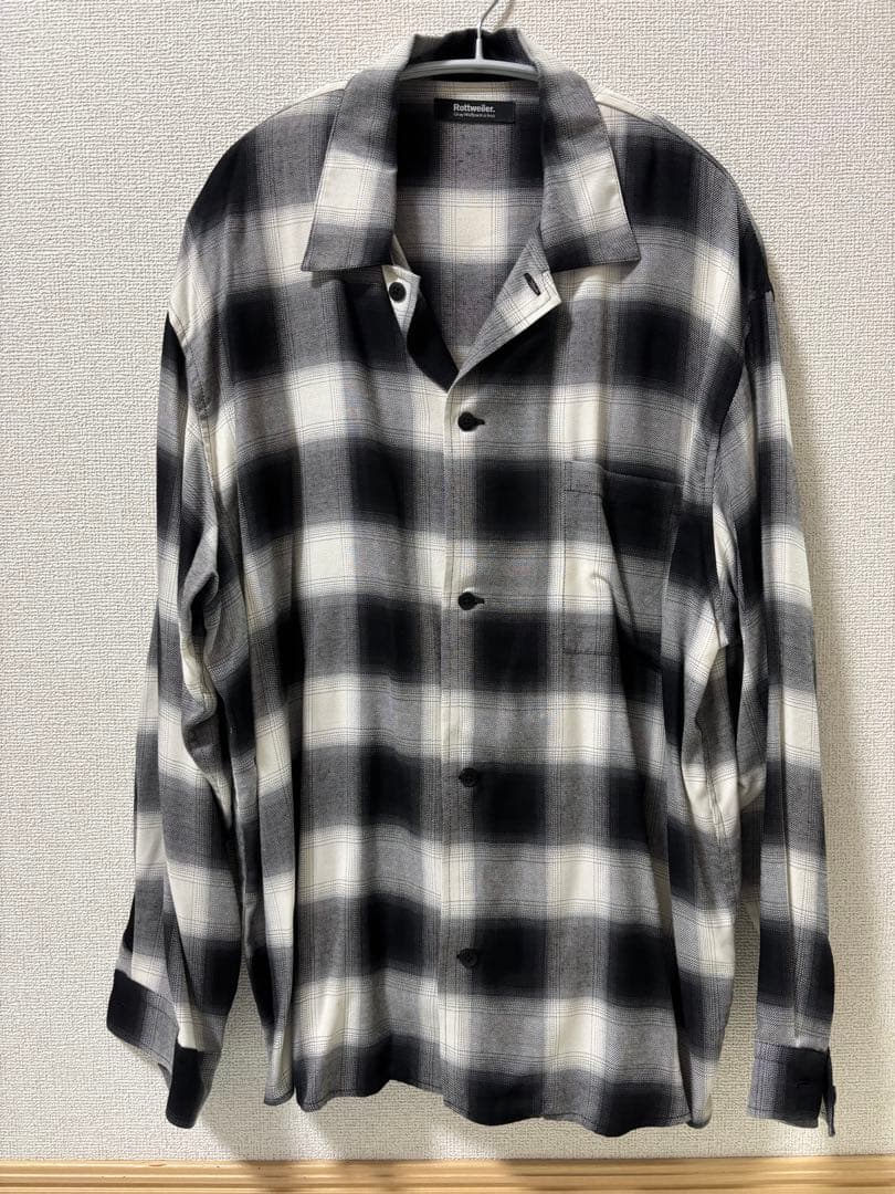 ROTTWEILER R9 OMBRE L/S SHIRT Ｍ