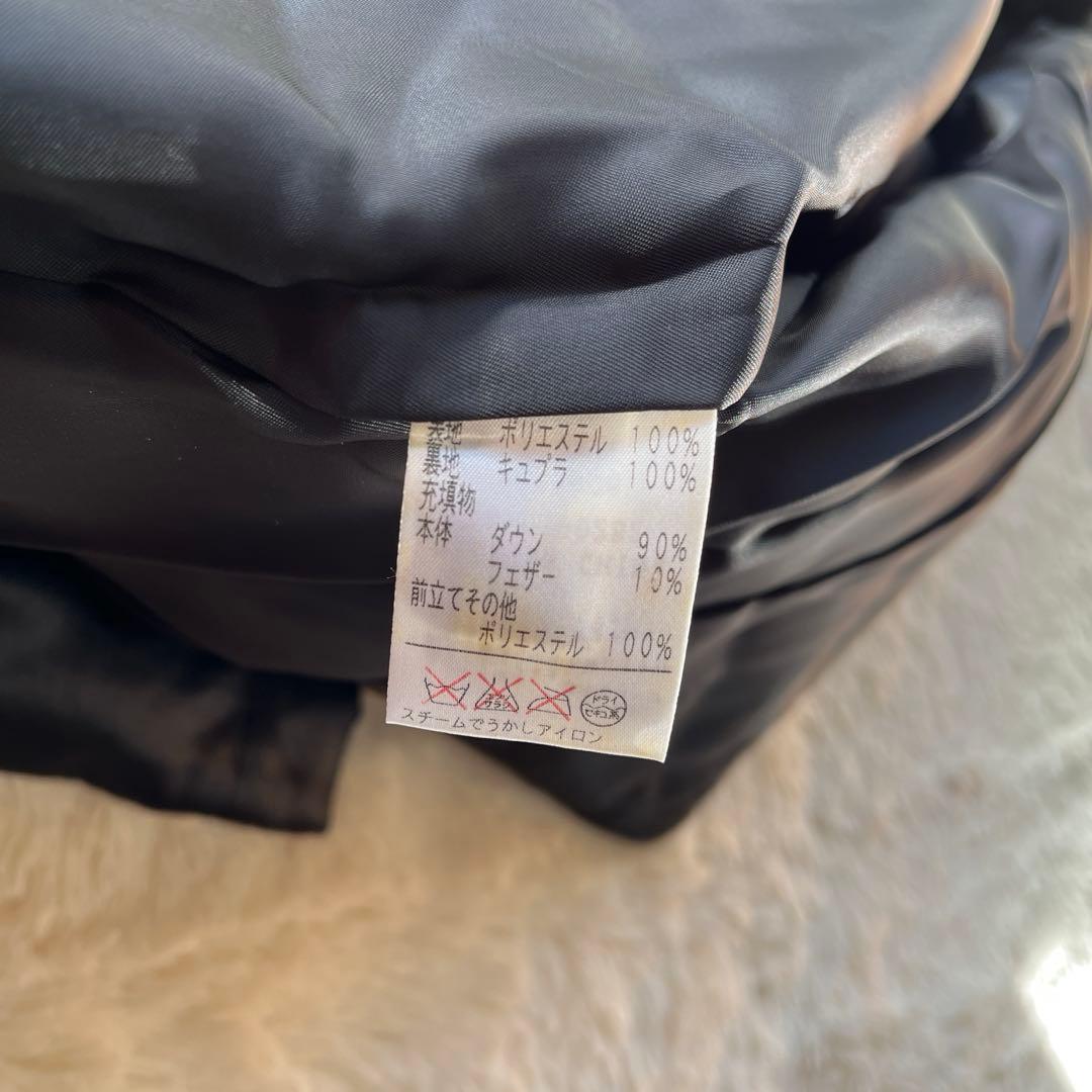 れな  Leilian／レリアン ダウンコート ダークブラウン