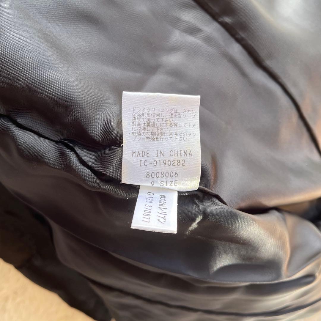 れな  Leilian／レリアン ダウンコート ダークブラウン