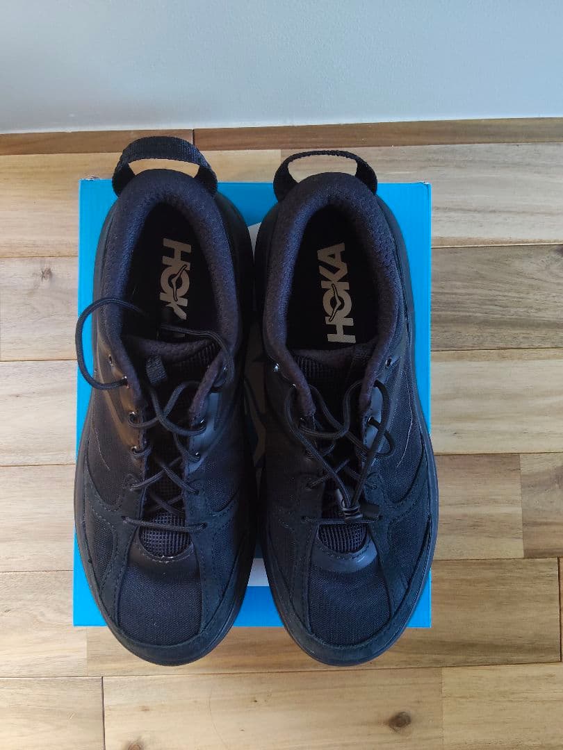 p*6様 HOKA ブラック スニーカー サイズ8