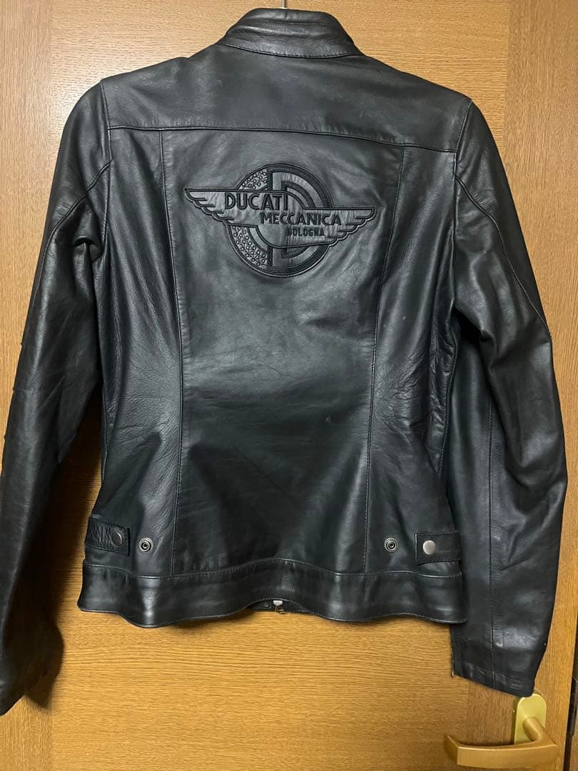 DUCATIライダースレザージャケット