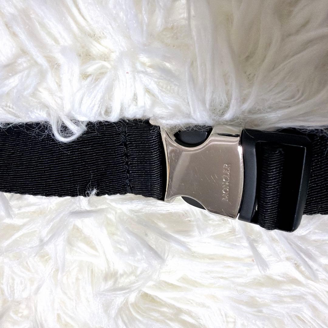 【美品】モンクレール FELICIE GM ボディバッグ ブラック 確実正規品