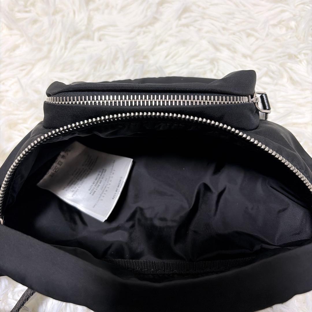 【美品】モンクレール FELICIE GM ボディバッグ ブラック 確実正規品