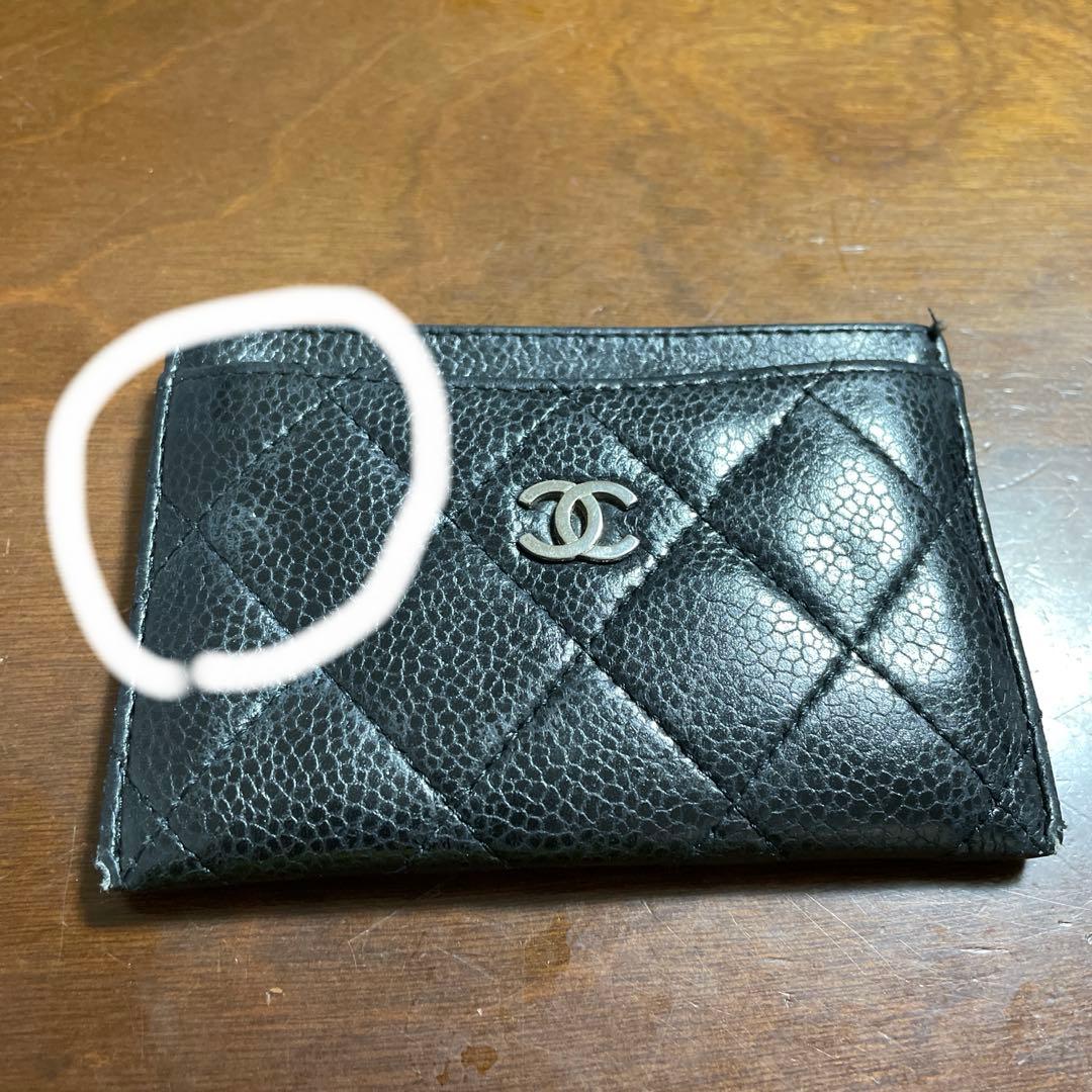 CHANELマトラッセパスケース