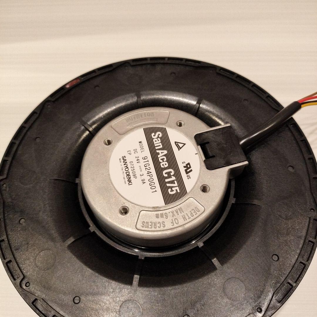 DCサンエース 遠心ファン 9TG24P0G01 Φ175mm 山洋電気