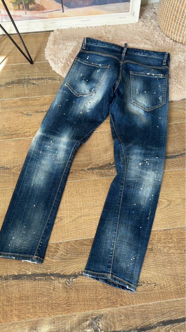 DSQUARED2 ペイントデニム　42