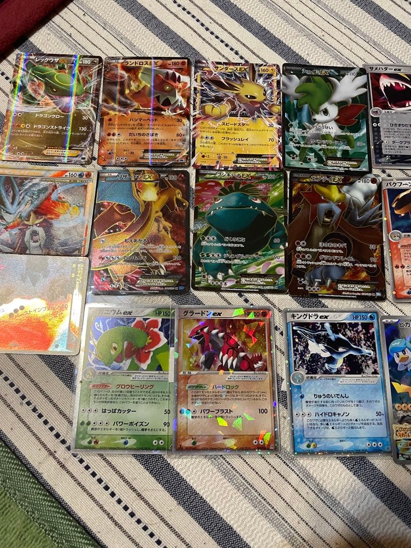 ポケモンカード まとめ売り EX Lv.X 旧キラ　引退品　19枚　リザードン