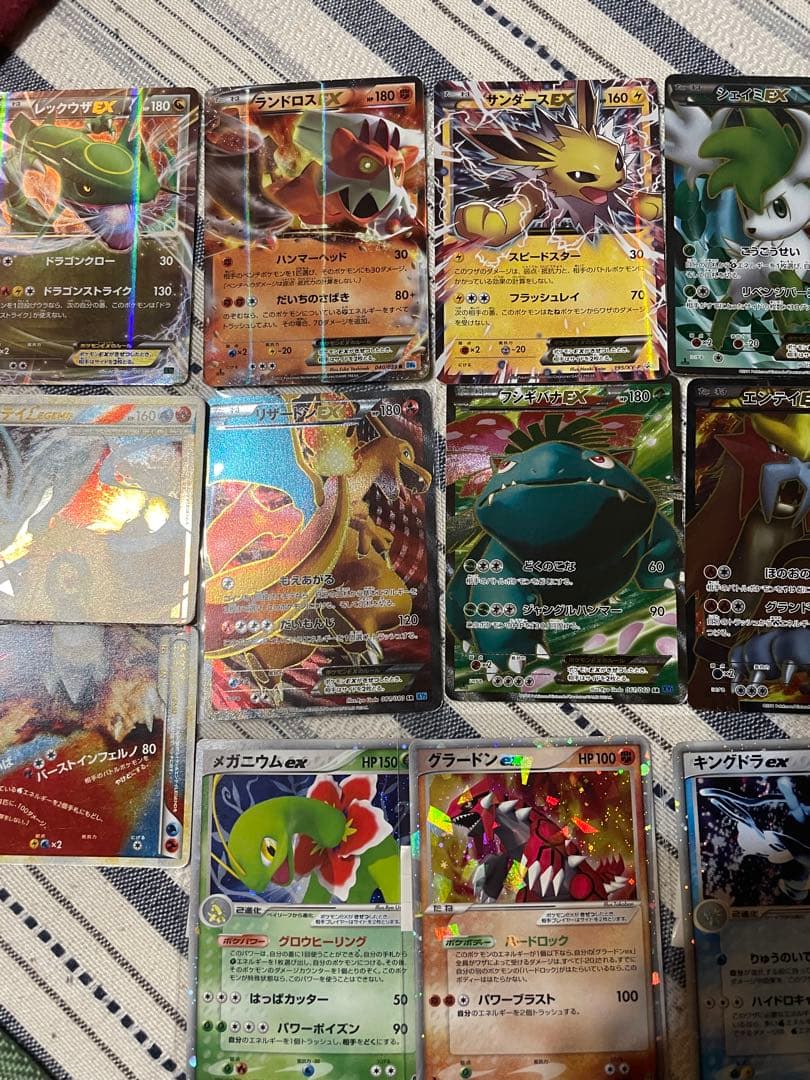 ポケモンカード まとめ売り EX Lv.X 旧キラ　引退品　19枚　リザードン