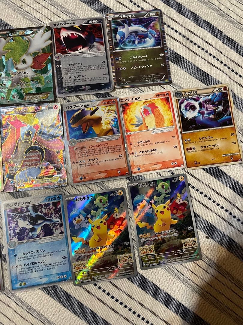 ポケモンカード まとめ売り EX Lv.X 旧キラ　引退品　19枚　リザードン