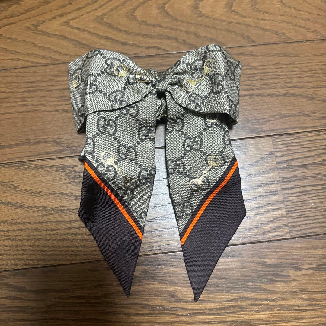 GUCCI ヘアアクセサリー　シュシュセット