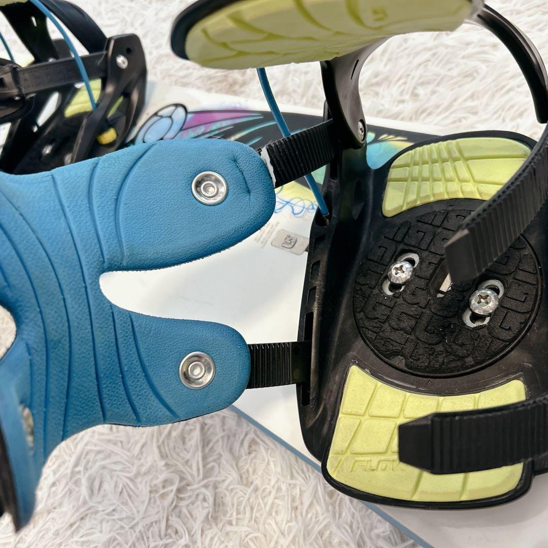 Burton スノーボード Feel good 140㎝ FLOW バインセット