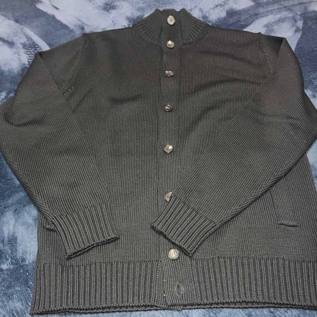 試着のみ ザノーネ キョート カーディガン ニットジャケット 5ゲージ 50
