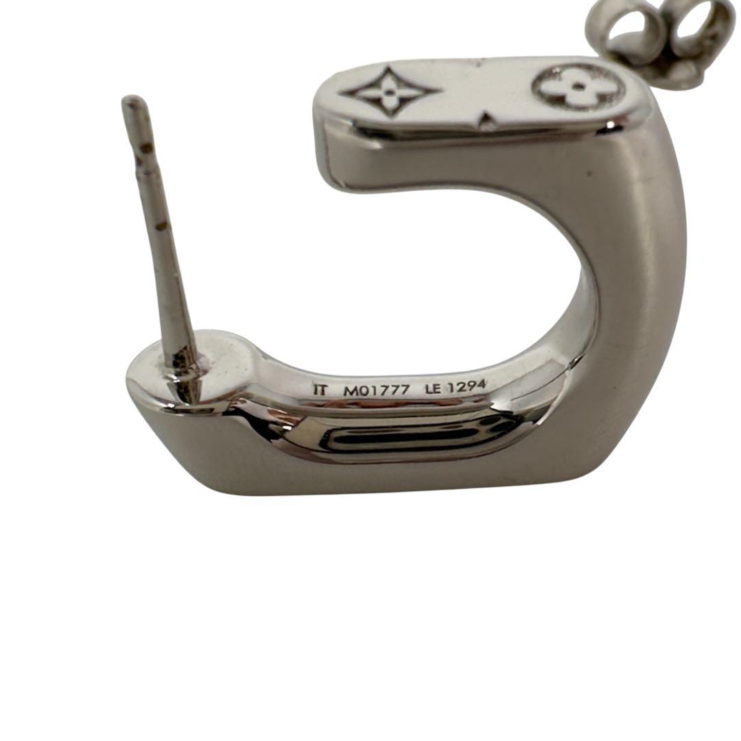 ranルイヴィトン M01777 モノグラム ピアス LE1294 片耳