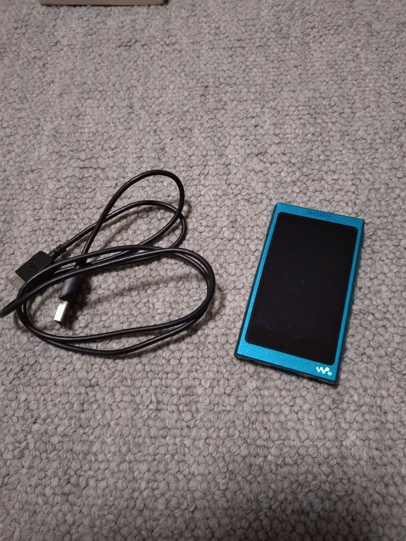Sony ウォークマン 青 USBケーブル付き