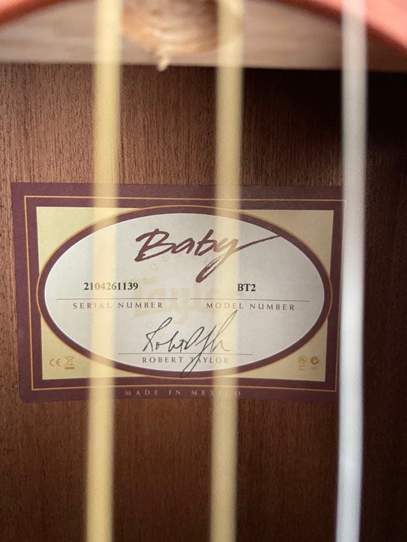 baby taylor テイラー BT2 ミニギター