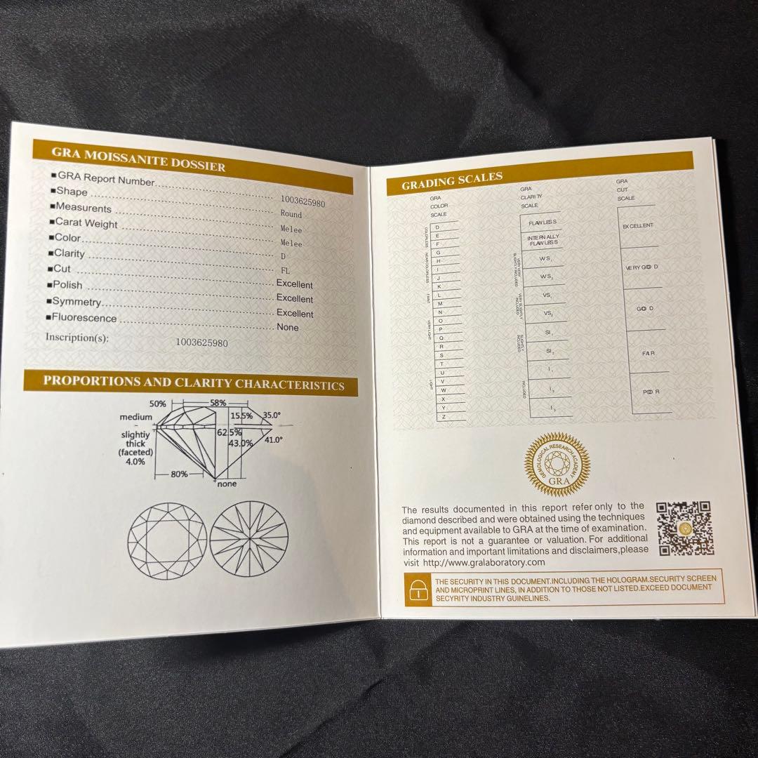 VVS モアサナイト クロスペンダント トップ　silver925 シルバー