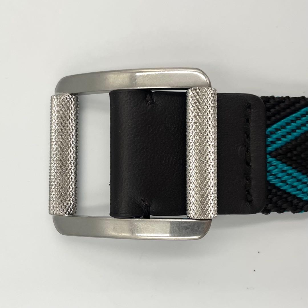 極美品★ボッテガヴェネタ　ベルト　ナイロン×レザー　ユニセックス