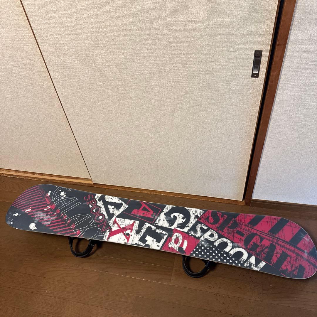SPOON スノーボード 板 ビンディング ケースつき