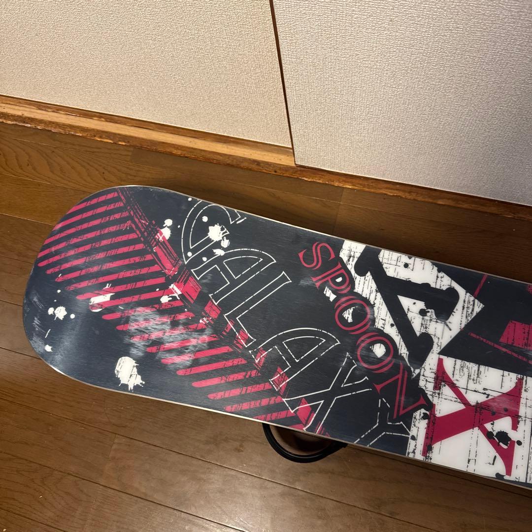 SPOON スノーボード 板 ビンディング ケースつき