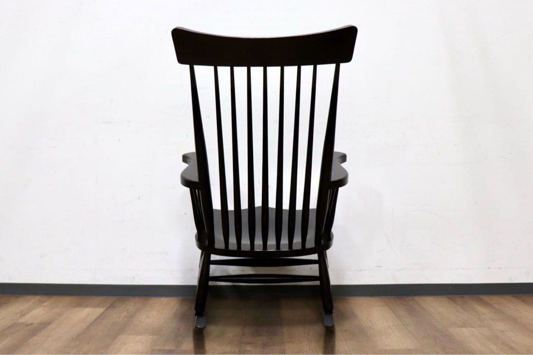 GMIK115○樺材 和モダン ロッキングチェア 揺り椅子 チェア 椅子