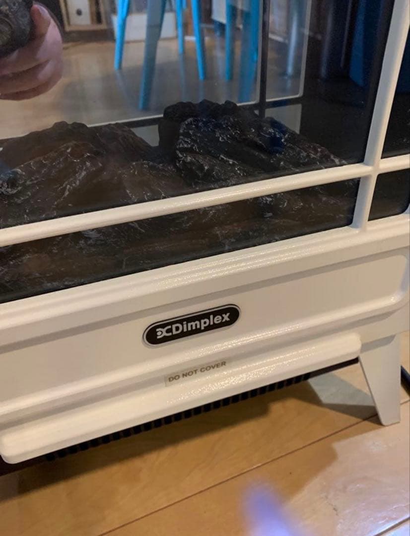 Dimplex ホワイト 電気ヒーター スタンド型