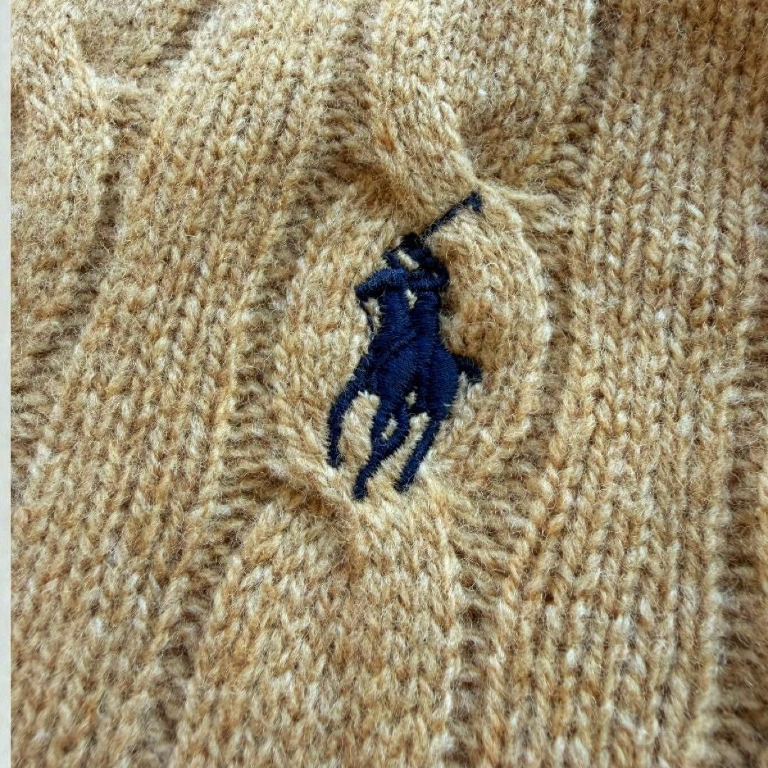 2024年製　ラルフローレン ケーブルニット ウール×カシミヤ ユニセックス可