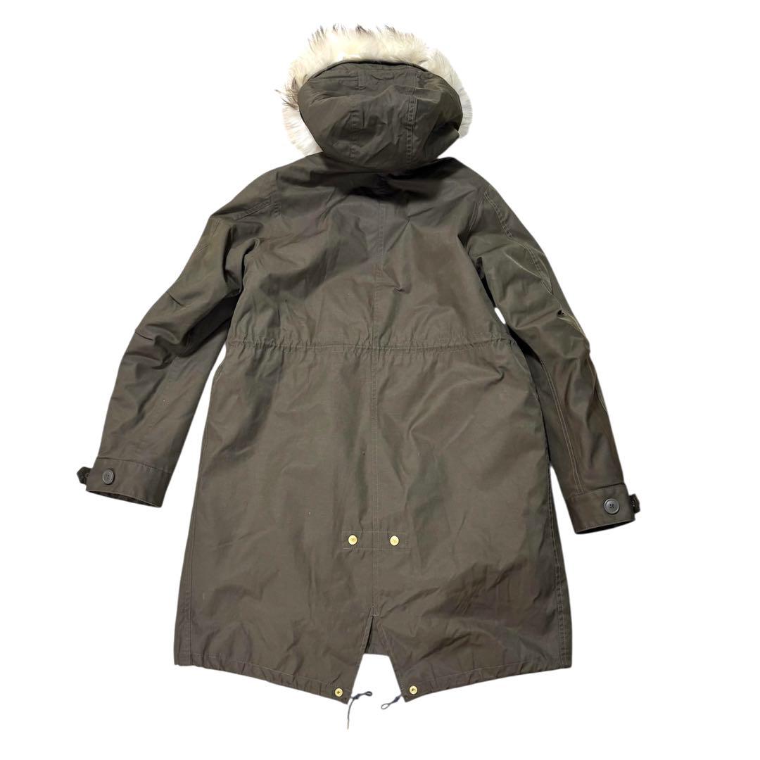 【美品】 IENA イエナ オリーブ ファー ライナー付き モッズコート