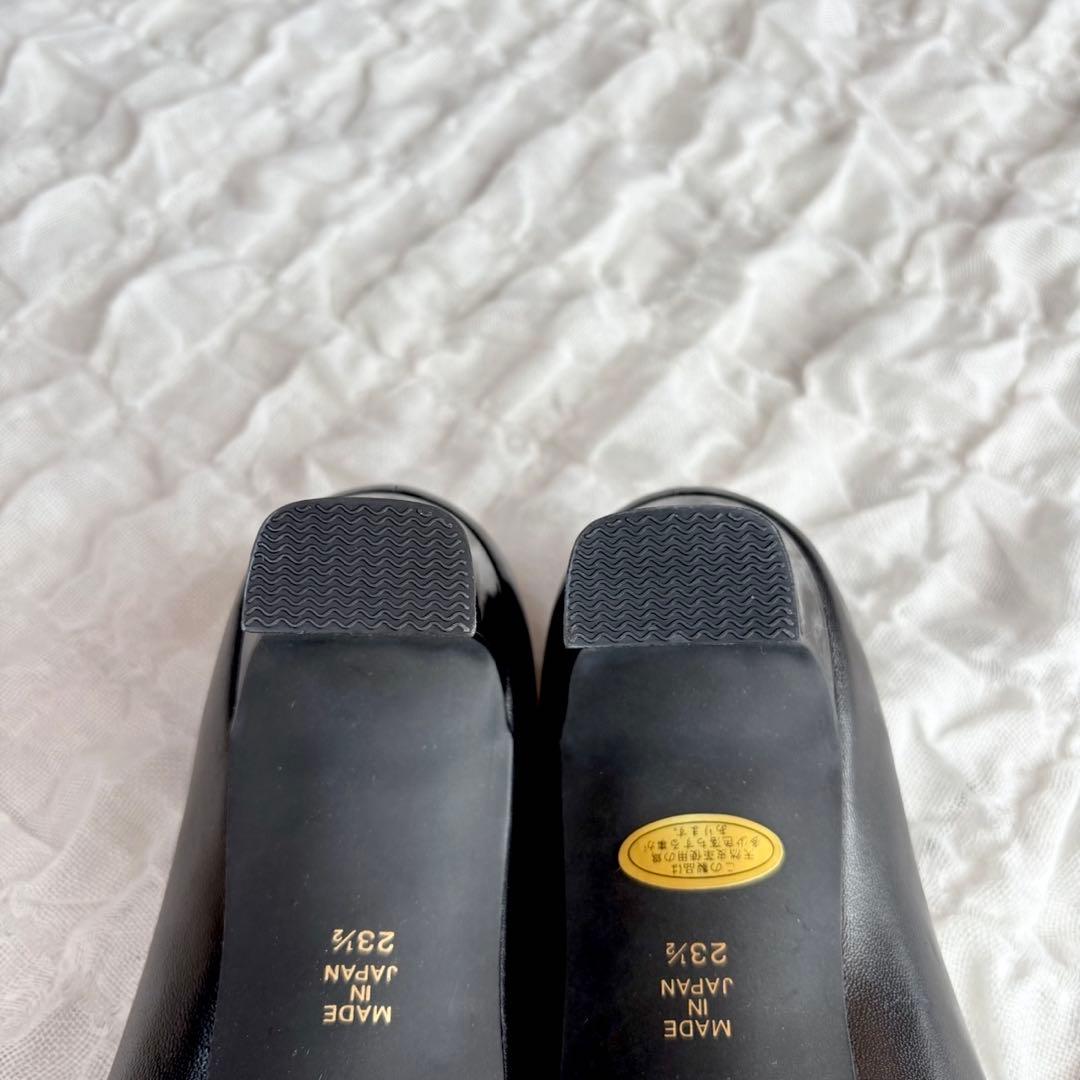 【新品未使用】 MIHAMA(ミハマ) パンプス スクエア バックル フォーマル