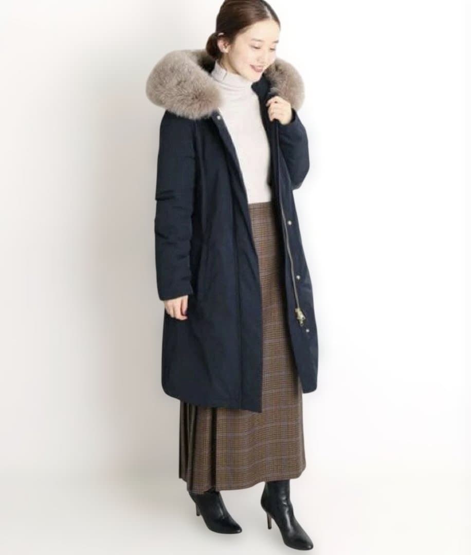 Woolrich IÉNA別注 ネイビー ウールリッチ　ダウンジャケット S