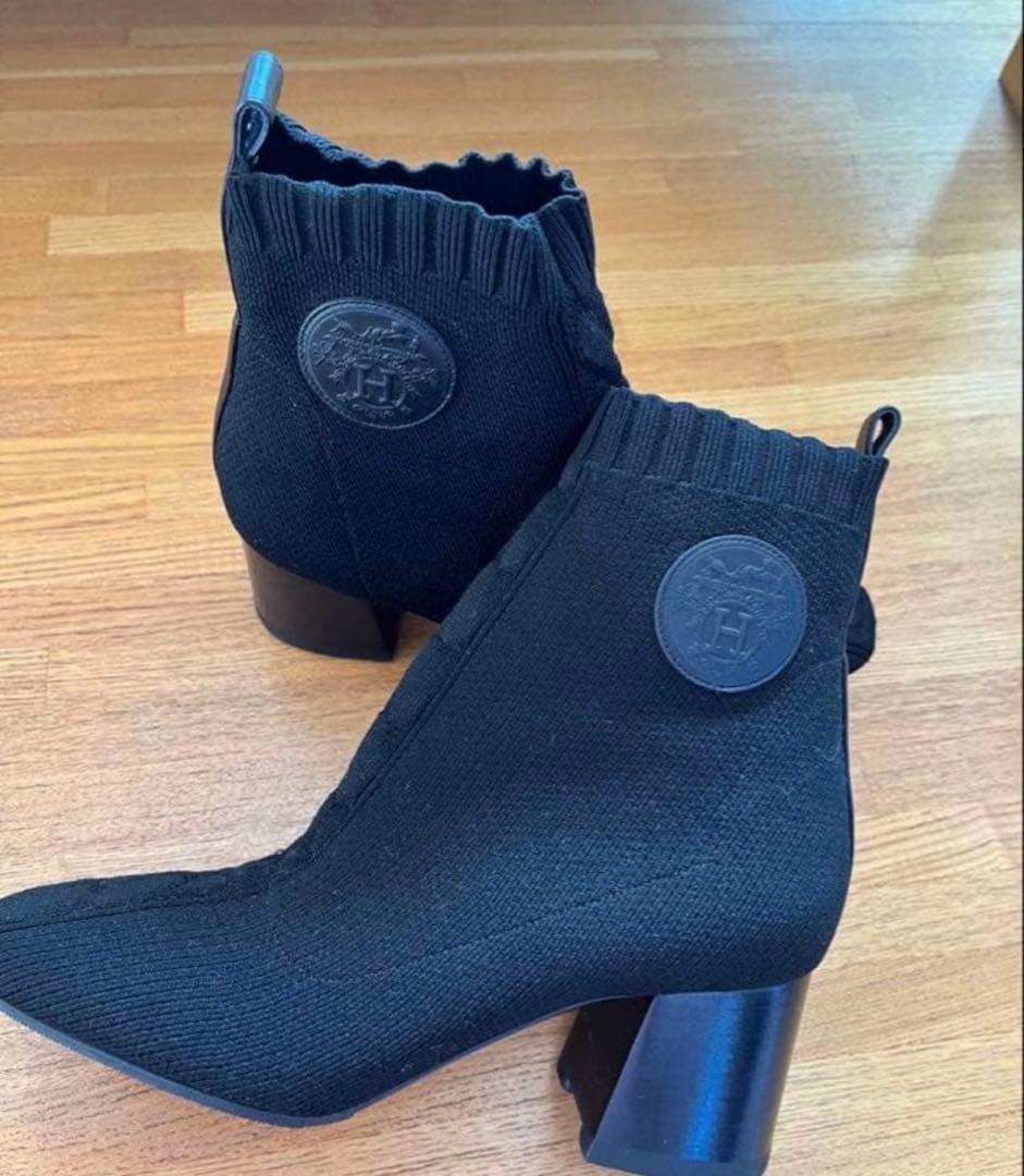 tukky　【極美品】一度のみ着用　エルメス　ショートブーツ