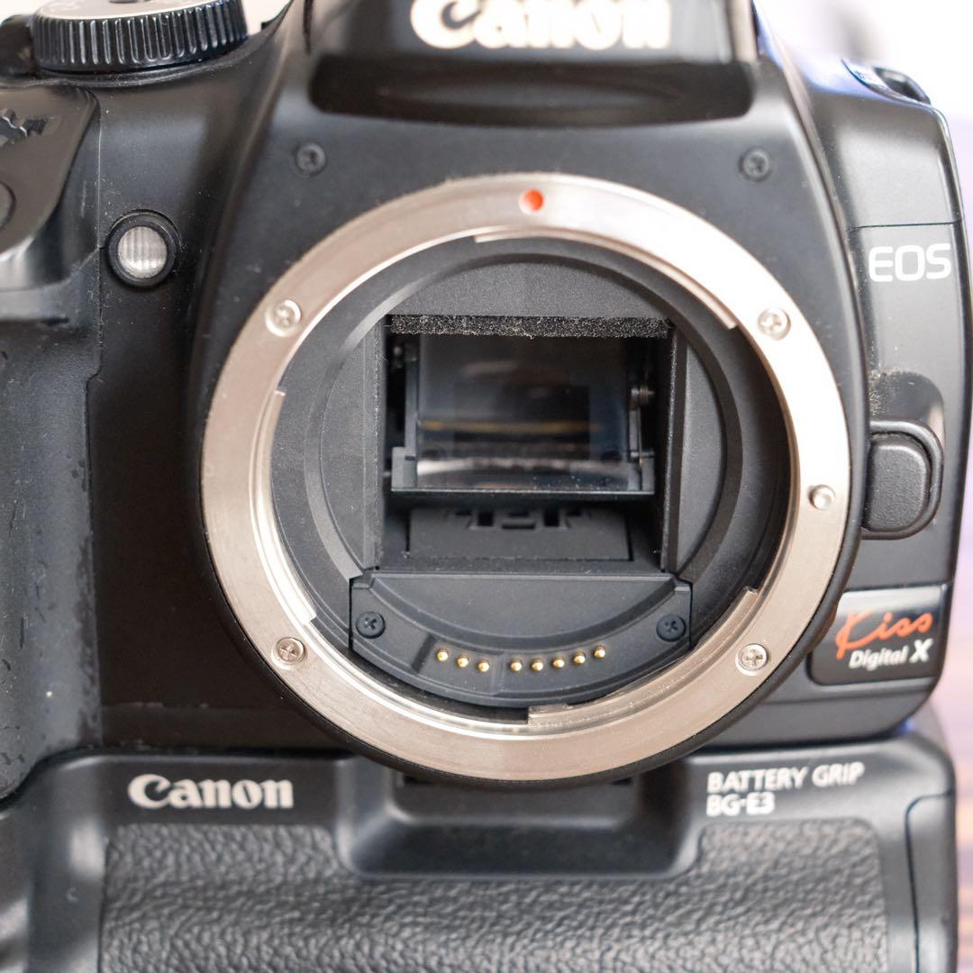 Canon カメラ EOS Kiss Digital X レンズ 2本セット