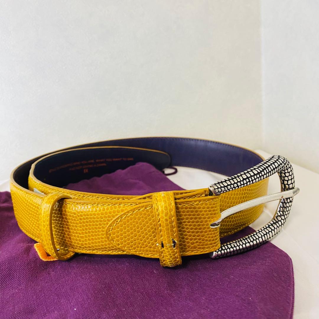 ELLIOT RHODES エリオットローズ ベルト　パイソン柄