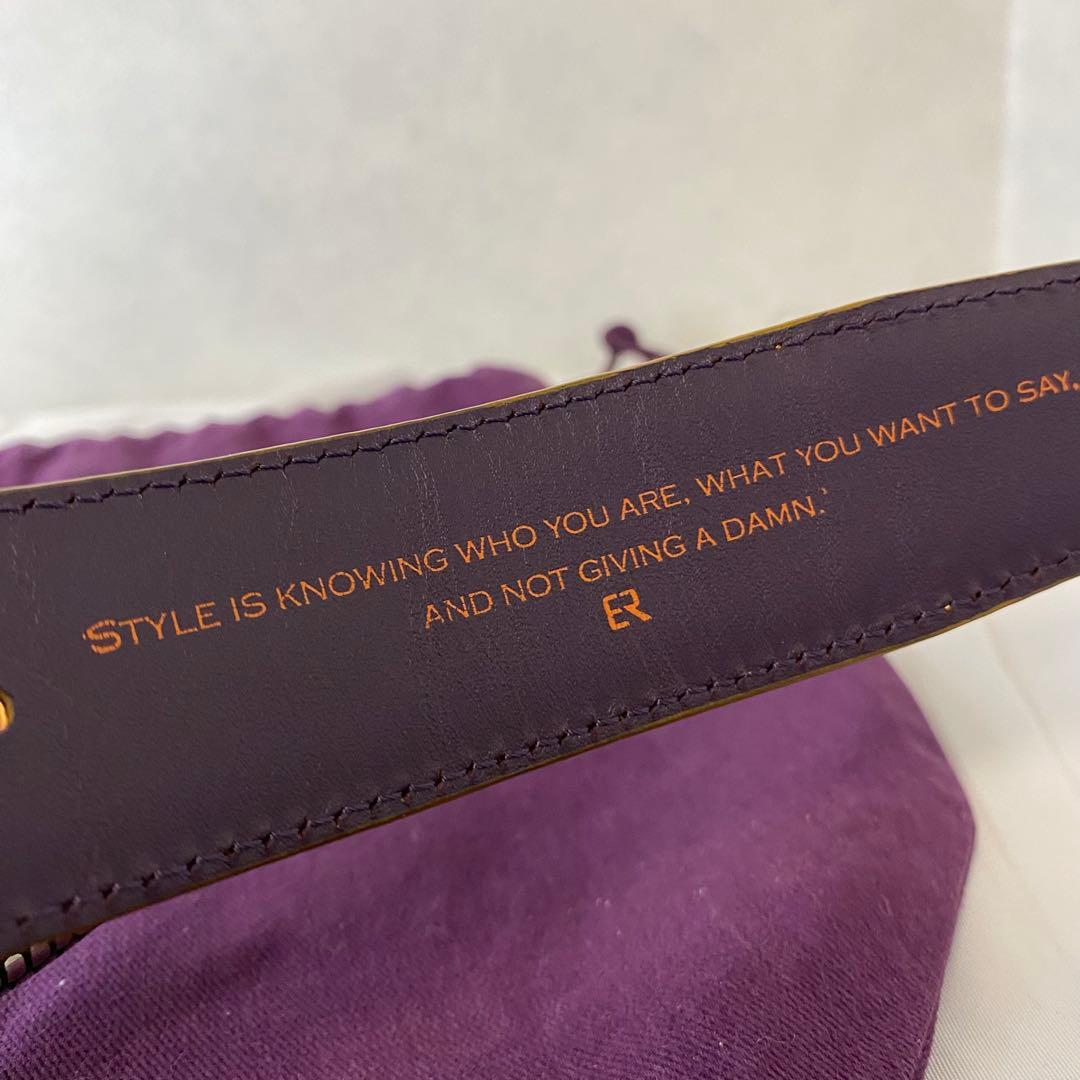 ELLIOT RHODES エリオットローズ ベルト　パイソン柄