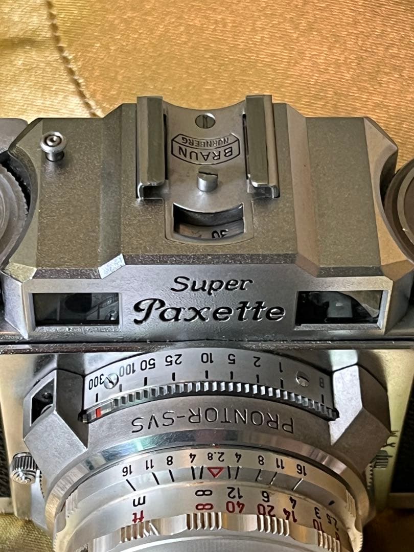 希少 Braun Paxette2台＋3本レンズ 美品セット