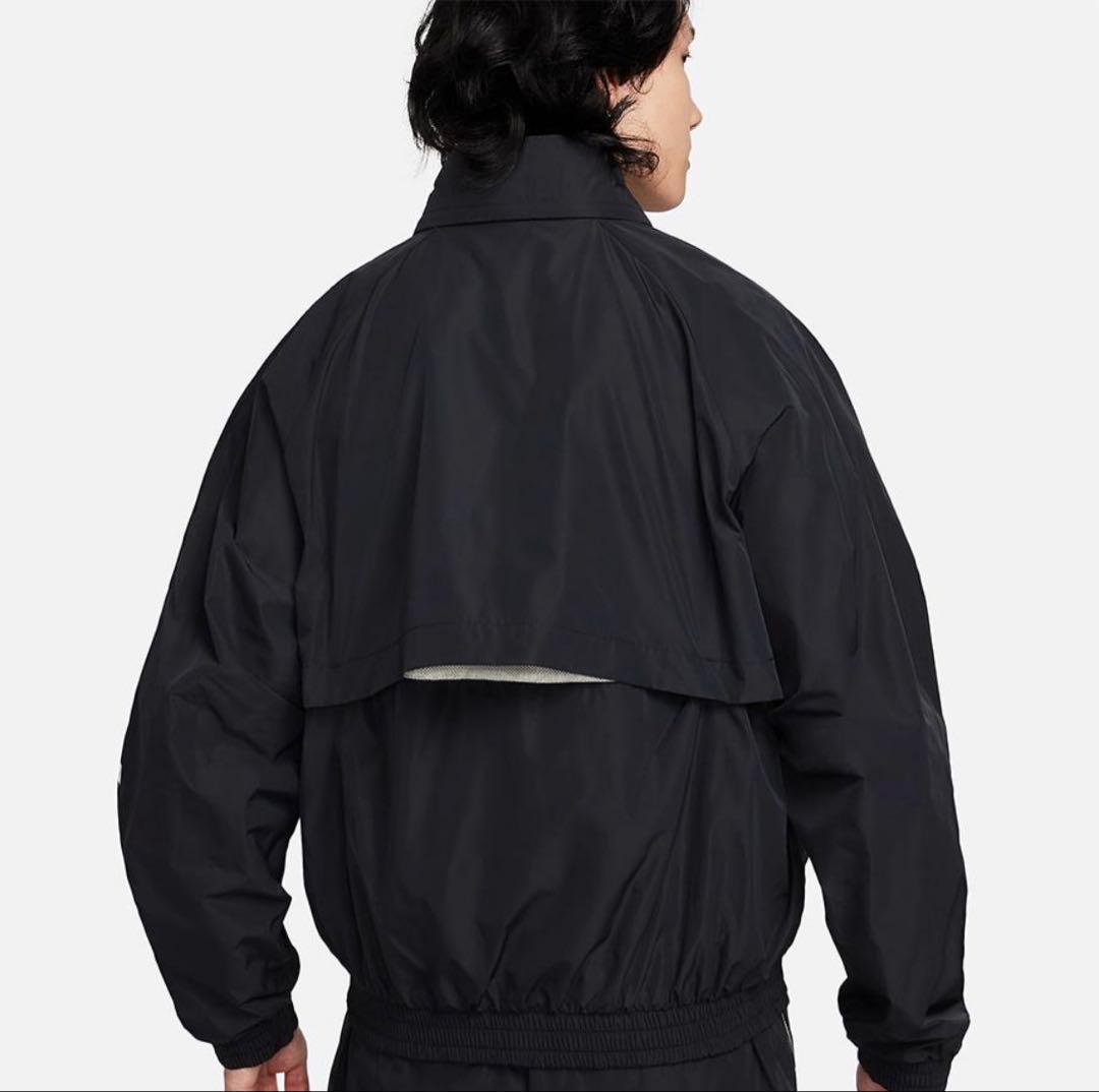 ナイキ　メンズ　ビッグスウッシュ　ウーブンジャケット　ブラック　L