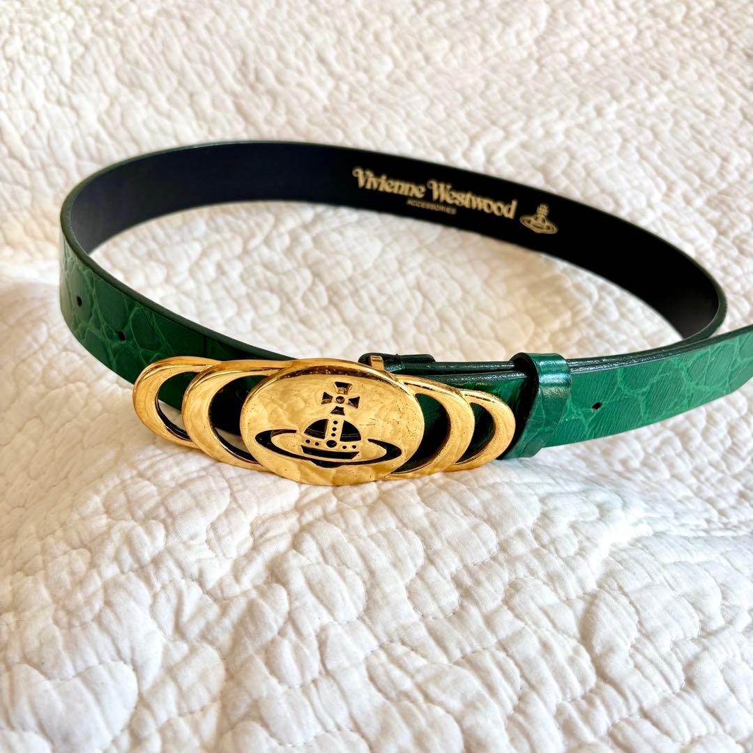 Vivienne Westwood ゴールドバックル ベルト